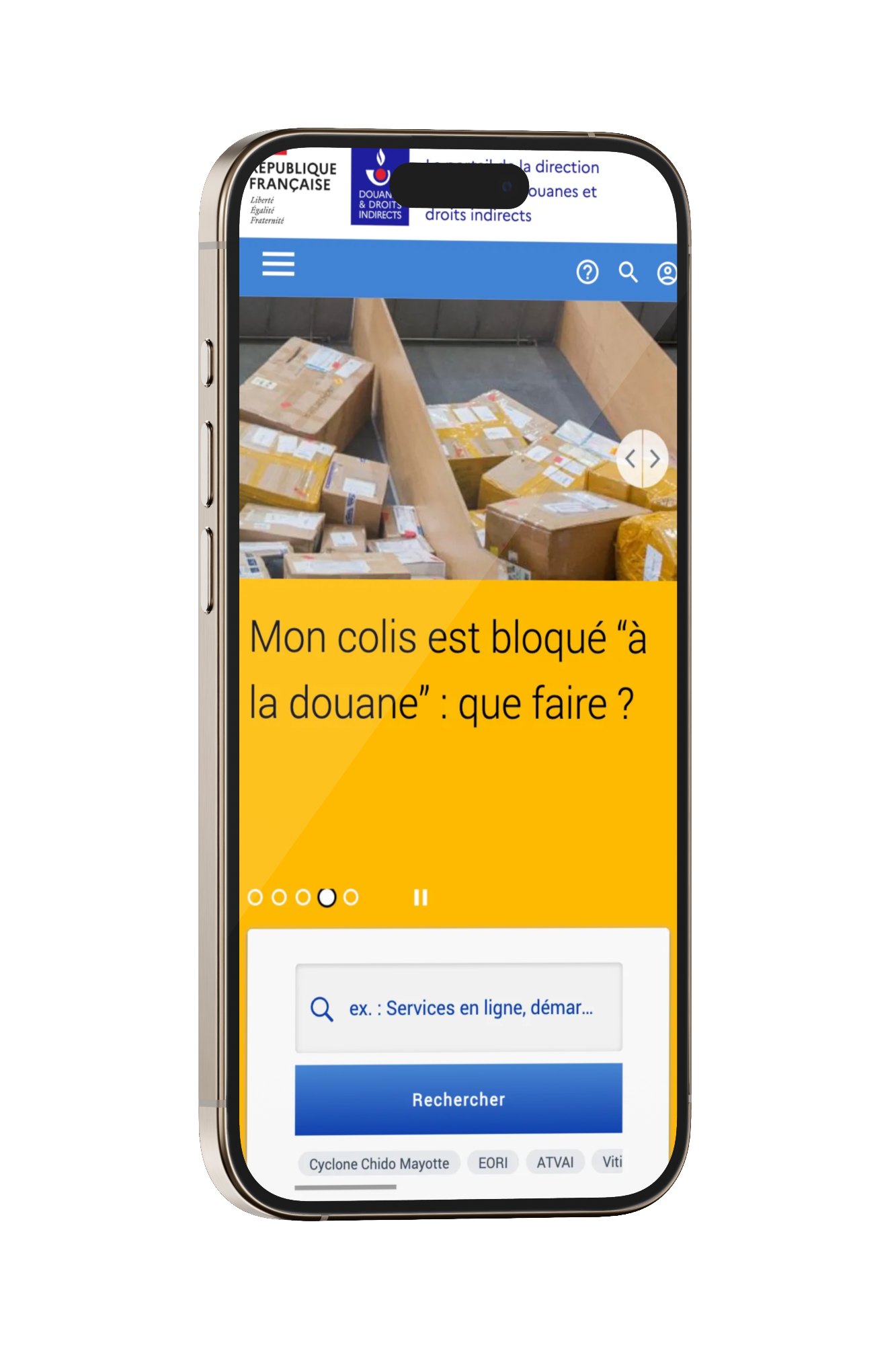 douaneIphone